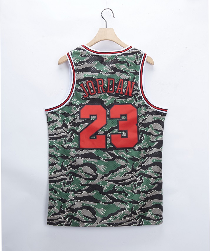 Men Chicago Bulls #23 Jordan Camo 2021 NBA Jersey->atlanta hawks->NBA Jersey